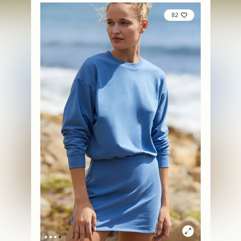 L*Space Groove Dress Size XS Color Iris Blue